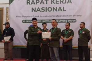 Yayasan OK OCE Kemanusiaan Terpilih Sebagai Pilar Utama Gerakan Kemanusiaan dalam Rakernaz MPZ Dompet Dhuafa 2023