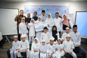 Jelang Akhir Ramadan, MPZ Dompet Dhuafa OK OCE Kemanusiaan Gelar Santunan untuk Yatim Dhuafa, Mualaf, dan Guru