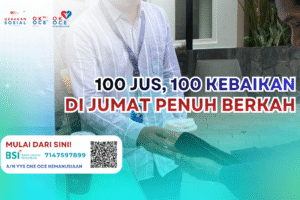 Berbagi Semangat dan Kesegaran di Jumat Berkah, 100 Cup Jus untuk Sesama