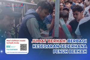 Jumat Berkah: Kesegaran Sederhana, Makna Luar Biasa Berbagi Juling di Masjid At-Taqwa