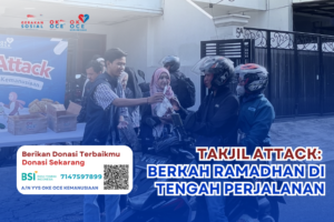 Takjil Attack: Aksi Sederhana dengan Mengantar Berkah bagi Mereka yang Masih di Perjalanan